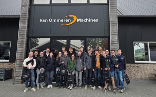 Ontvangst enthousiaste groep studenten Universiteit Wageningen