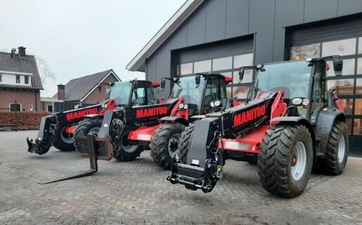 3 keer Manitou MLA533 op een rij